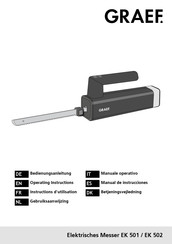 Graef EK 501 Operating Instructions Manual