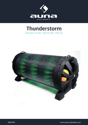 auna multimedia Thunderstorm Manual