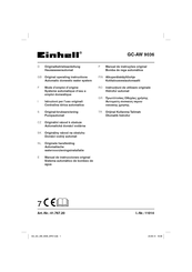 EINHELL GC-AW 9036 Original Operating Instructions