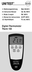 BEHA Unitest Therm 100 Instruction Manual