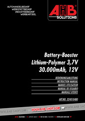 AHB 324010480 Instruction Manual