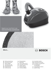 Bosch BSGL53181/02 Instruction Manual