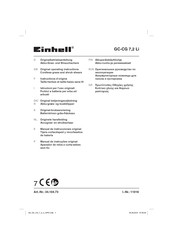 EINHELL GC-CG 7,2 Li Original Operating Instructions