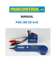 PANCONTROL PAN 180 CB-A Operating Manual