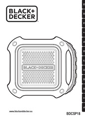 Black+Decker BDCSP18 Manual