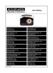 Konig HAV-TR900 Series Manual