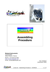 shelyak LHIRES III Assembling Procedure