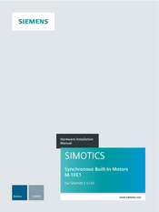Siemens Simotics M-1FE1 Series Hardware Installation Manual