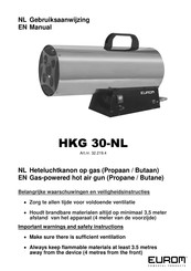 EUROM HKG 30-NL Manual