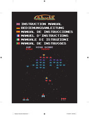 numskull Quarter Arcades Galaxian Instruction Manual
