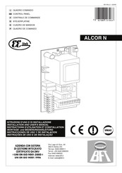 alcor bft manualslib