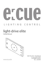 ECUE light-drive elite Setup Manual