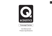 Q Acoustics Concept 40 User Manual And Product Specifications