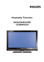 Toshiba 20HF5234 Addendum To Instruction Manual