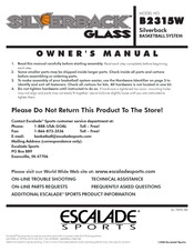 SilverBack B2315W Owner's Manual