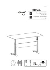 Jysk FORSSA 711-177-1021 Assembly Instruction Manual