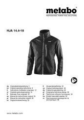 Metabo HJA 14.4-18 Original Operating Instructions