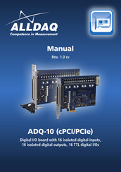 Allnet ALLDAQ ADQ-10-cPCI Manual