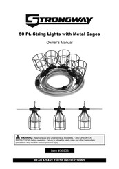 Strongway 56958 Owner's Manual