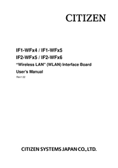 Citizen IF2-WFx6 Series User Manual