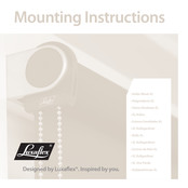 Luxaflex Roller Blinds XL Mounting Instructions
