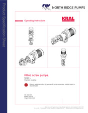 Kral L Series Operating Instructions Manual