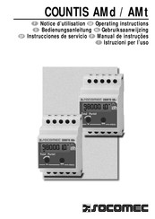 socomec COUNTIS AMd Operating Instructions Manual