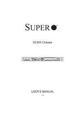 Super SC505 User Manual