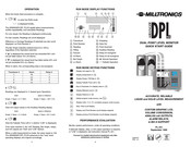 Milltronics AIRANGER DPL PLUS Quick Start Manual