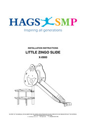 Hags-SMP Zingo X-0900 Installation Instructions Manual