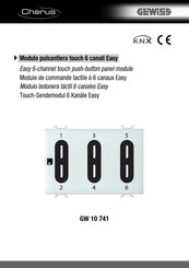 Gewiss Chorus GW 10 741 Manual