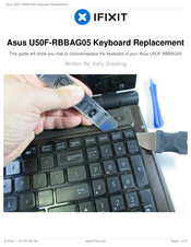 Asus U50F-RBBAG05 Replacement Manual