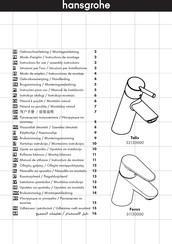 Hans Grohe Focus 31130000 Instructions For Use/Assembly Instructions