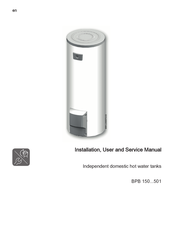 DeDietrich BPB 300 Installation, User And Service Manual