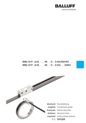 Balluff BML-S1F-A Series Condensed Manual
