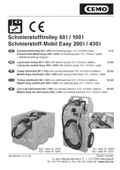 CEMO DT-Mobil Easy 200 L Operating Instructions Manual