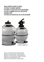 Vagner Pool Cantabric Installation And Maintenance Manual