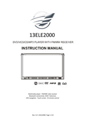 Auto-Trail 13ELE2000 Instruction Manual