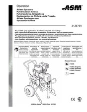 ASM Zip-Spray 3600G Plus Operation Manual