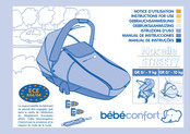 BEBE CONFORT Nacelle Streety Instructions For Use Manual