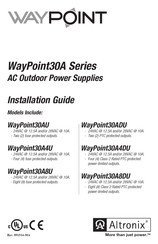 Altronix WayPoint30ADU Installation Manual