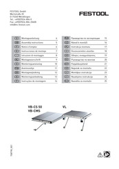 Festool VB-CS 50 Assembly Instructions Manual