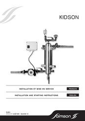 salmson KIDSON 0 Installation And Starting Instructions