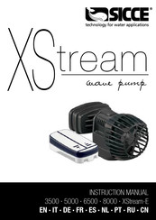 Sicce XSTREAM 3500 Instruction Manual