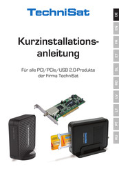 TechniSat CableStar Combo HD CI Quick Installation Instructions
