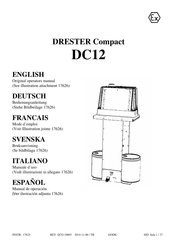 Hedson DRESTER Compact DC12 Original Operator's Manual