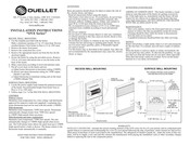 Ouellet OVE Series Installation Instructions