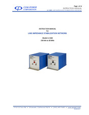 Com-Power LI-150C Instruction Manual