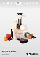 Klarstein Fruitpresso Moreno Manual