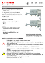 Kathrein VOS 22/RA Quick Start Manual